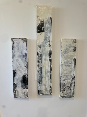 Silver and black by artist Teresa Green